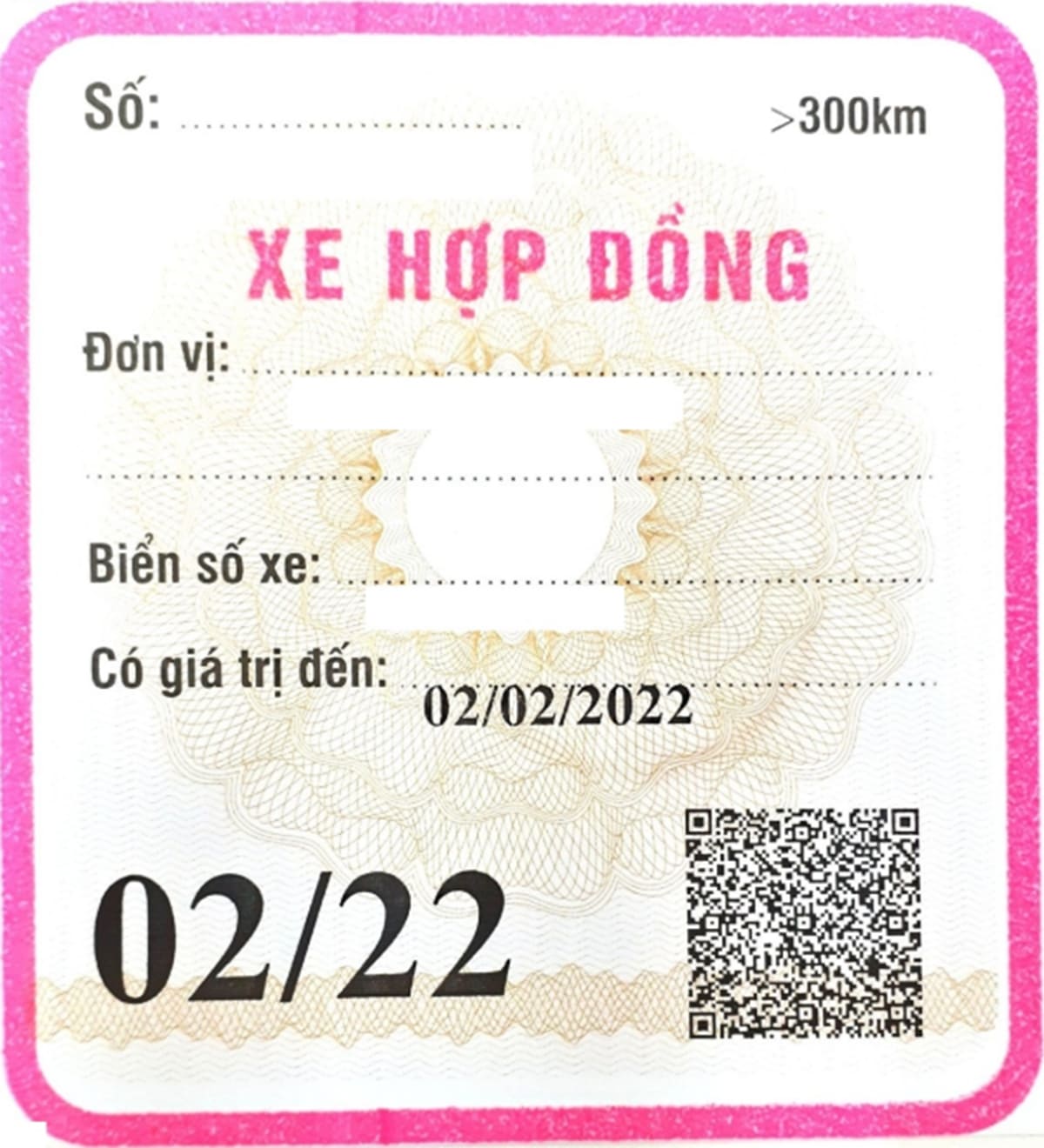 Lệ phí cấp phù hiệu xe hợp đồng là bao nhiêu?