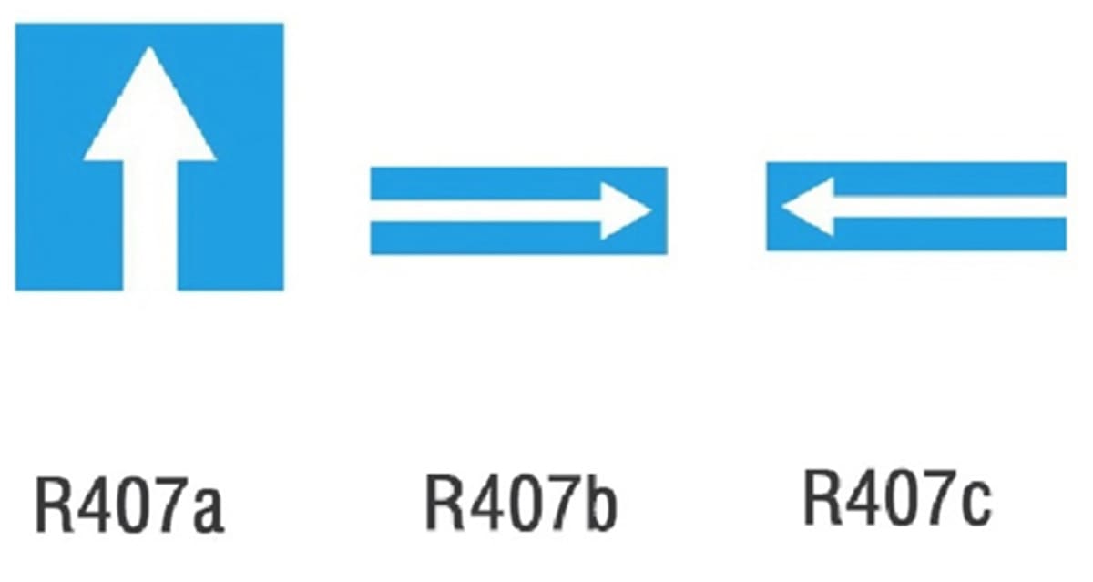 Một số biển báo hiệu đường 1 chiều hiện nay