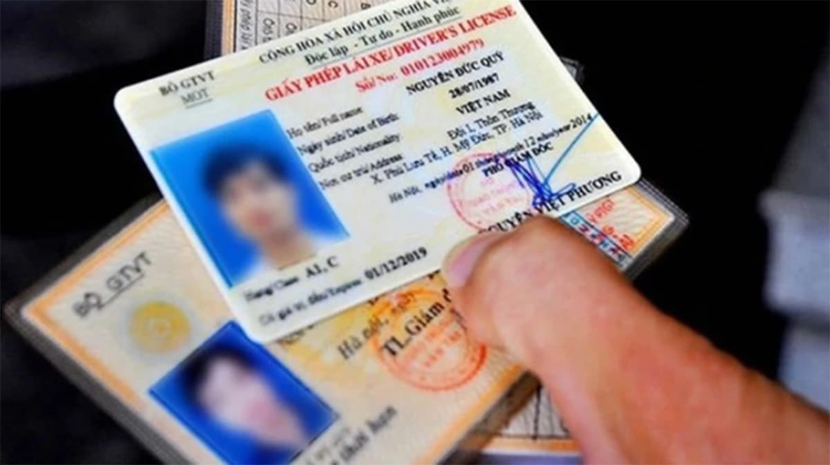 Nhóm giấy phép lái xe kinh doanh vận tải