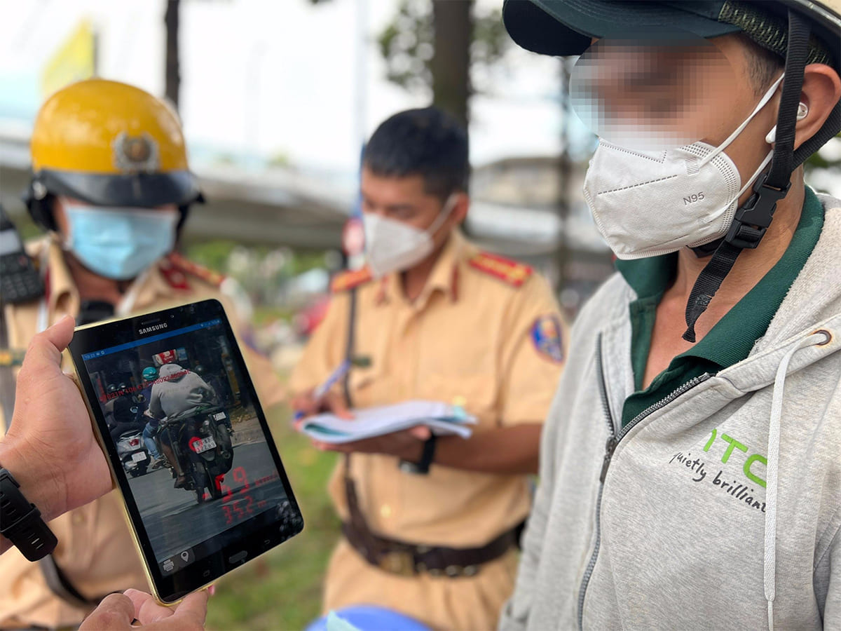 Bắn tốc độ phạt bao nhiêu