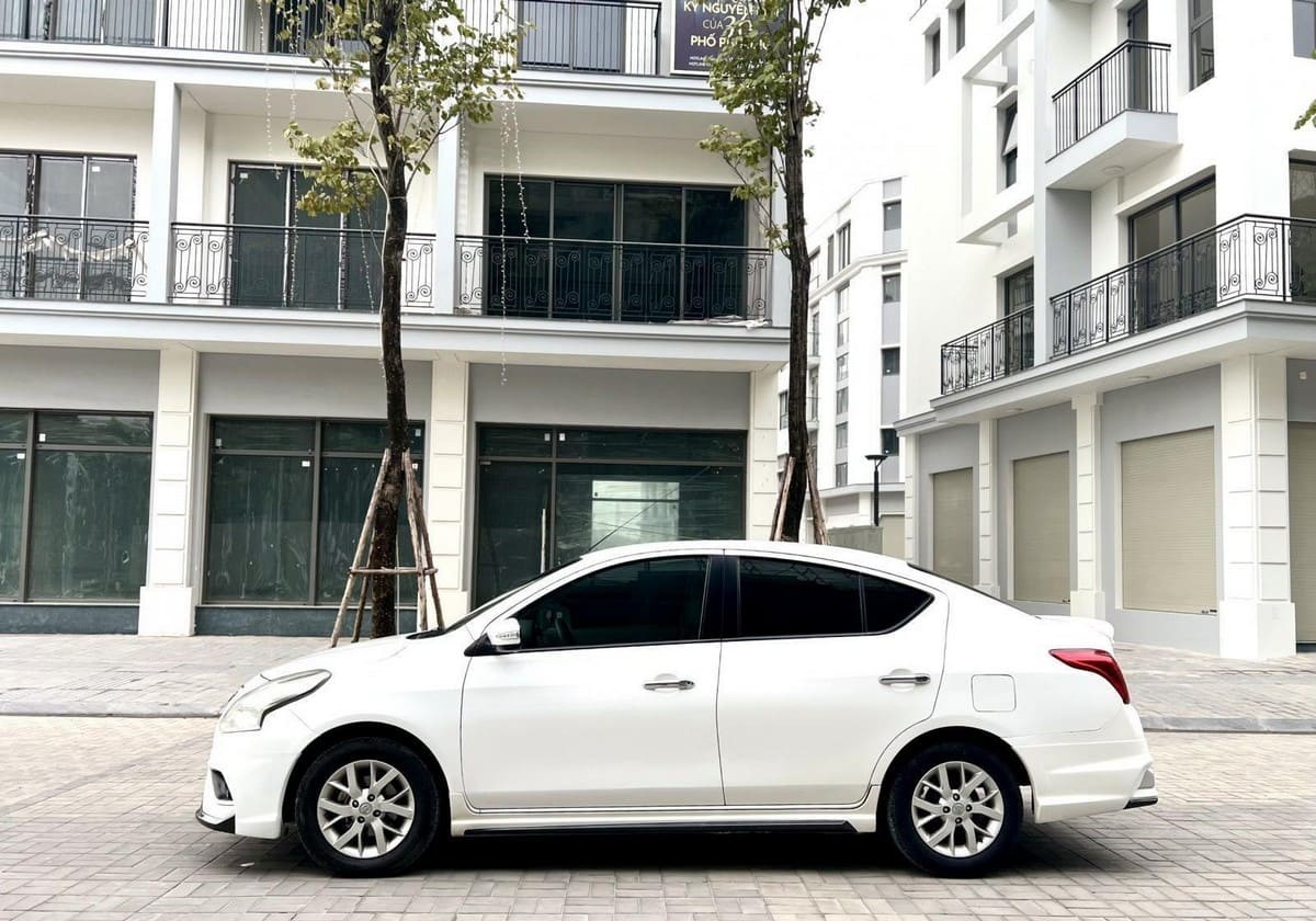 Thân xe Nissan Sunny 2019 tích hợp nhiều đặc điểm nổi bật