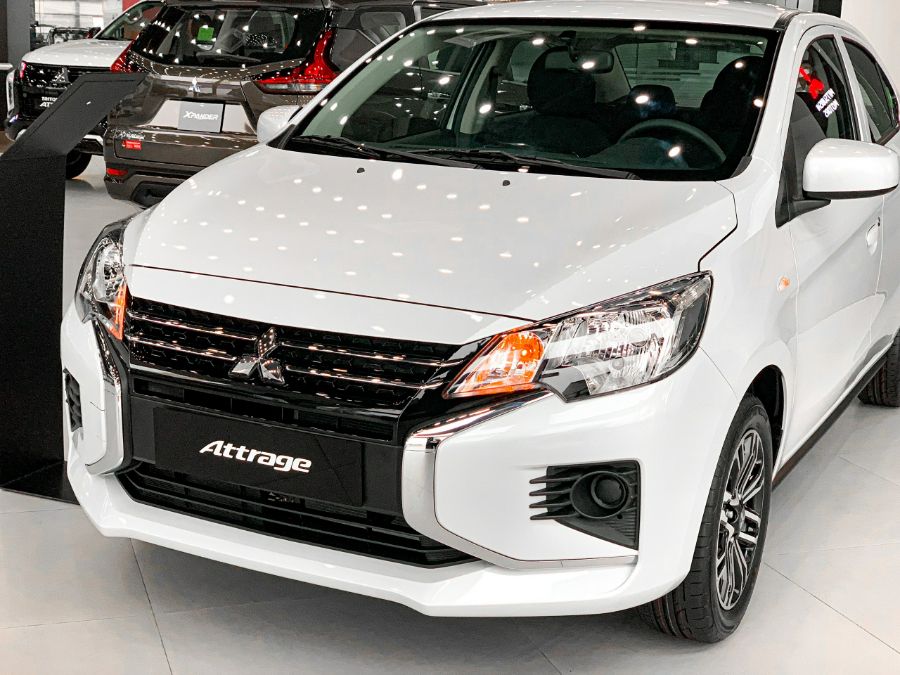 Hình ảnh xe MITSUBISHI ATTRAGE MT - 2025 - TRẮNG - XE MỚI 100%