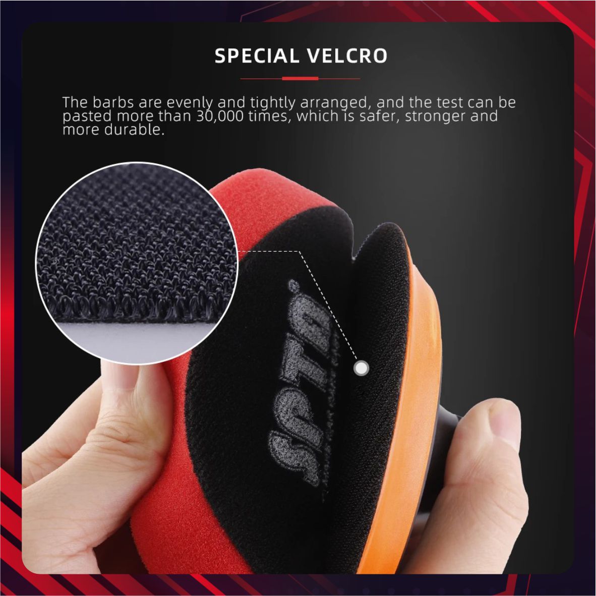 Hình ảnh xe Đế đệm dùng cho máy đánh bóng viềm cam mềm 6 inch - M14 - SPTA - BPO6M14