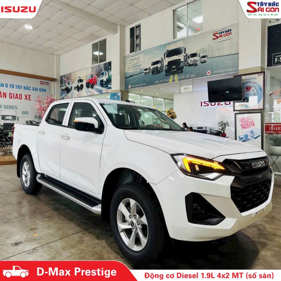 Hình ảnh xe Isuzu D-Max LS PRESTIGE 1.9 4x2 MT 2024