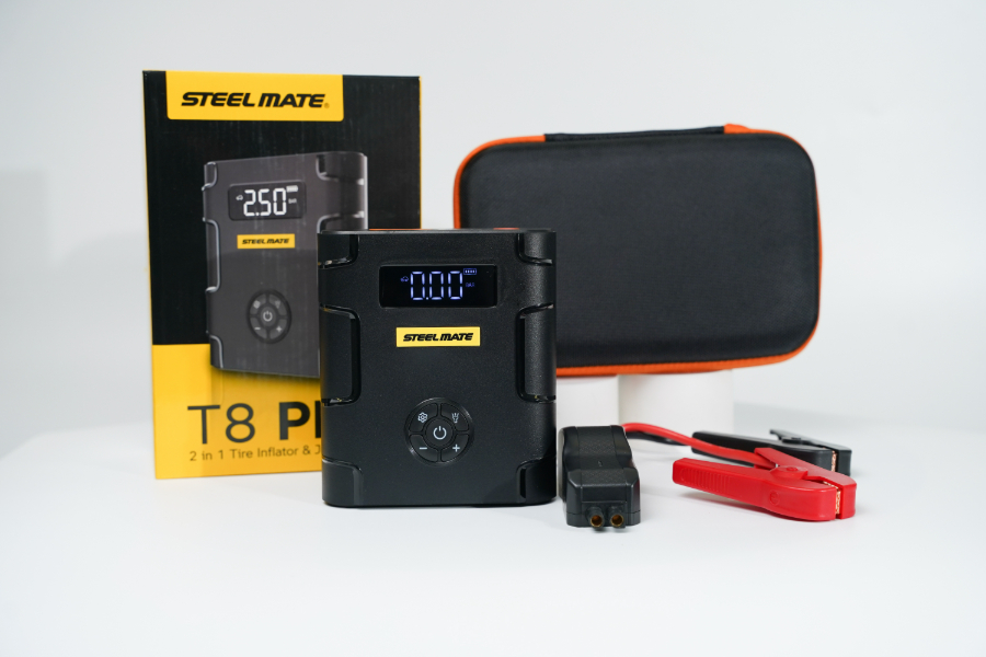 Kích bình - Bơm lốp khẩn cấp đa năng Steelmate T8 PRO