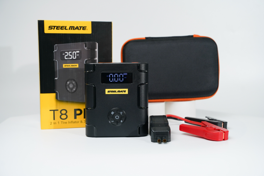 Hình ảnh xe Kích bình - Bơm lốp khẩn cấp đa năng Steelmate T8 PRO
