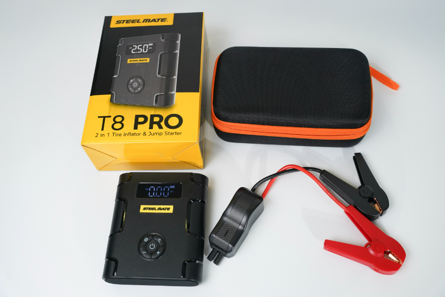 Hình ảnh xe Kích bình - Bơm lốp khẩn cấp đa năng Steelmate T8 PRO