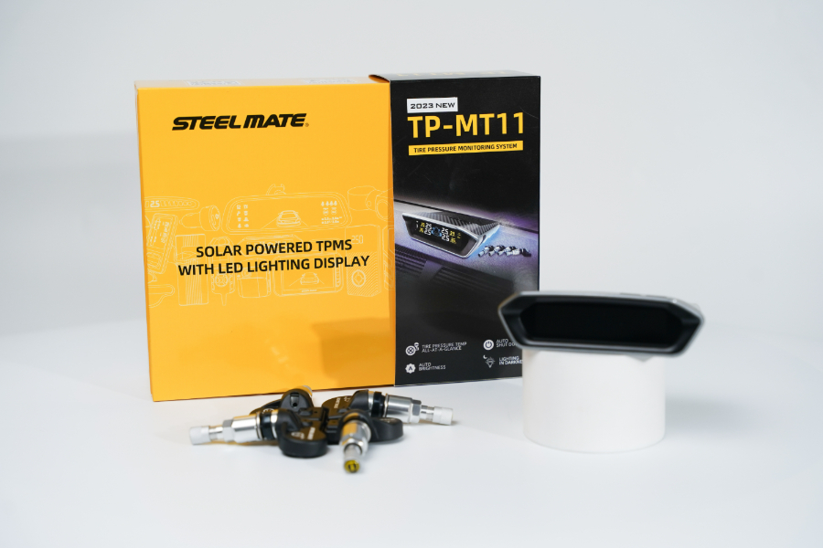 Hình ảnh xe Hệ thống giám sát áp suất lốp năng lượng mặt trời STEELMATE TP-MT 11