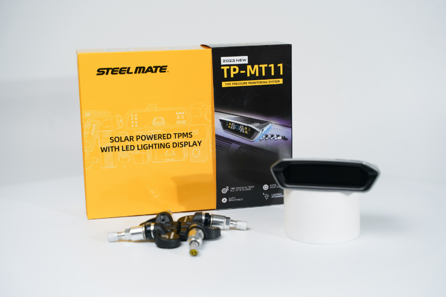 Hình ảnh xe Hệ thống giám sát áp suất lốp năng lượng mặt trời STEELMATE TP-MT 11