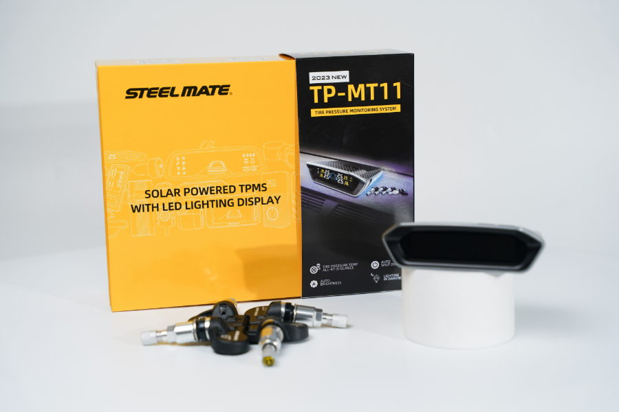 Hình ảnh xe Hệ thống giám sát áp suất lốp năng lượng mặt trời STEELMATE TP-MT 11