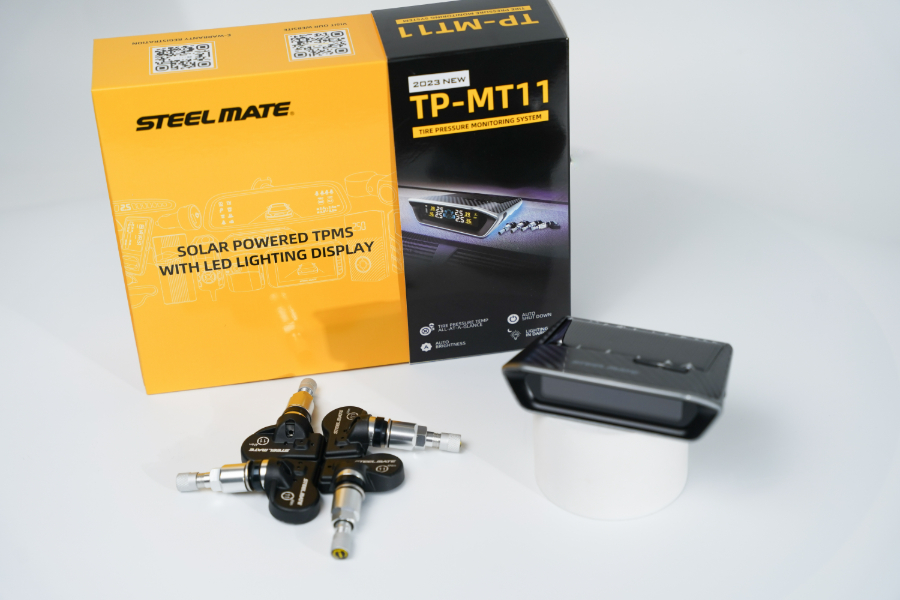 Hình ảnh xe Hệ thống giám sát áp suất lốp năng lượng mặt trời STEELMATE TP-MT 11