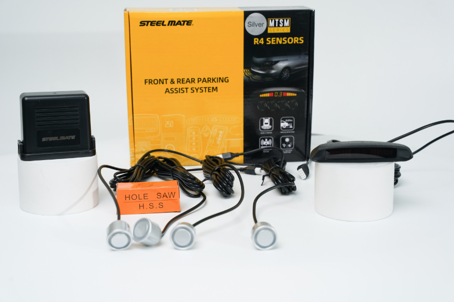 Hình ảnh xe Cảm biến chống va chạm đa điểm phía sau MTSM STEELMATE R4