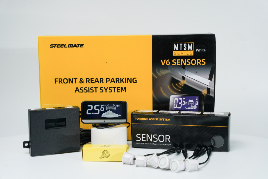 Hình ảnh xe Cảm biến chống va chạm đa điểm trước sau STEELMATE MTSM V6