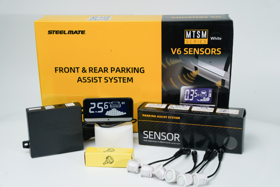 Hình ảnh xe Cảm biến chống va chạm đa điểm trước sau STEELMATE MTSM V6