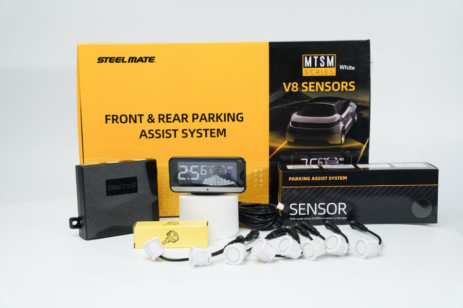 Hình ảnh xe Cảm biến chống va chạm đa điểm trước sau STEELMATE MTSM V8