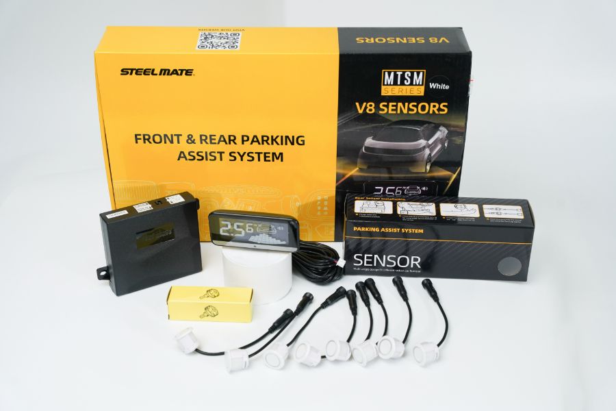 Hình ảnh xe Cảm biến chống va chạm đa điểm trước sau STEELMATE MTSM V8
