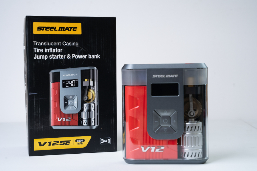 Hình ảnh xe Kích bình - Bơm lốp ô tô đa năng STEELMATE V12SE