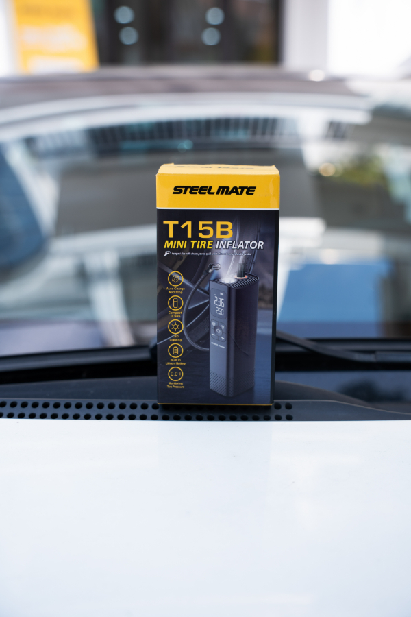 Hình ảnh xe Bơm lốp không dây công suất lớn STEELMATE T15B