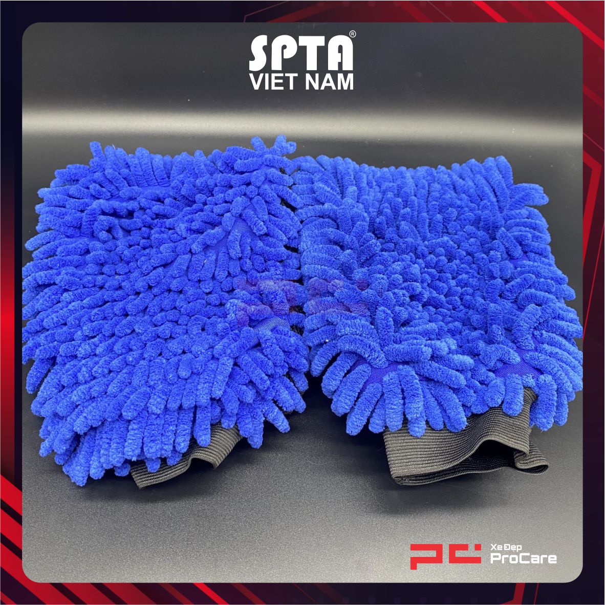 Hình ảnh xe Găng tay rửa xe, màu cam xám - SPTA - CWPG5