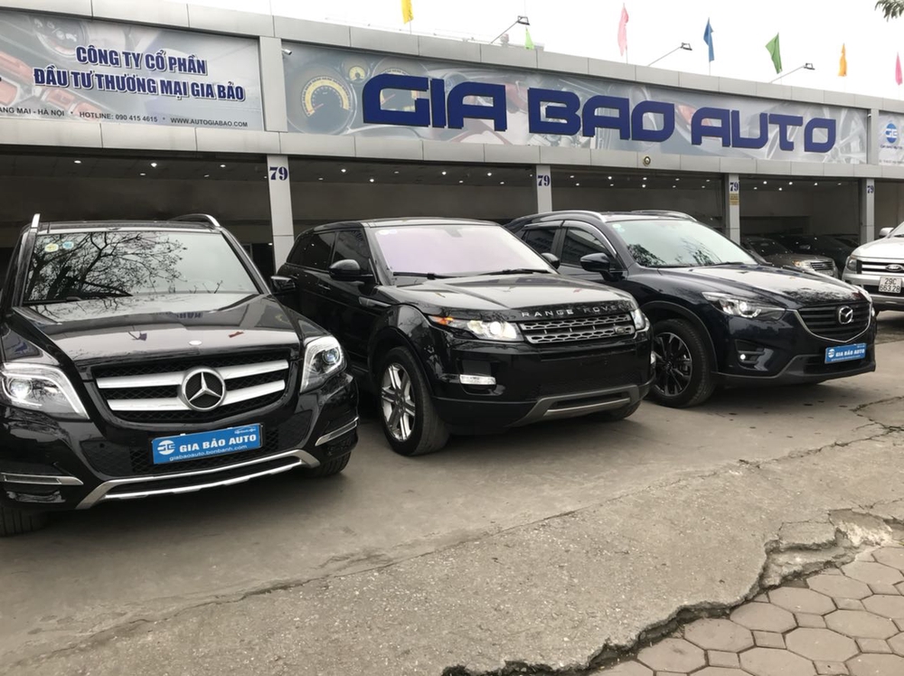 Banner cửa hàng GIA BẢO AUTO