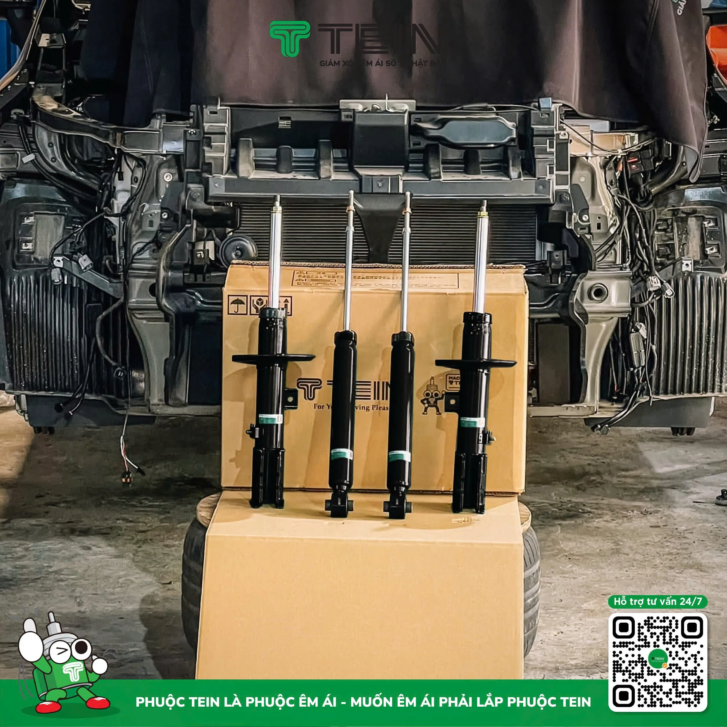 Hình ảnh xe Phuộc Nhún MITSUBISHI XPANDER (2019+) TEIN BASIC