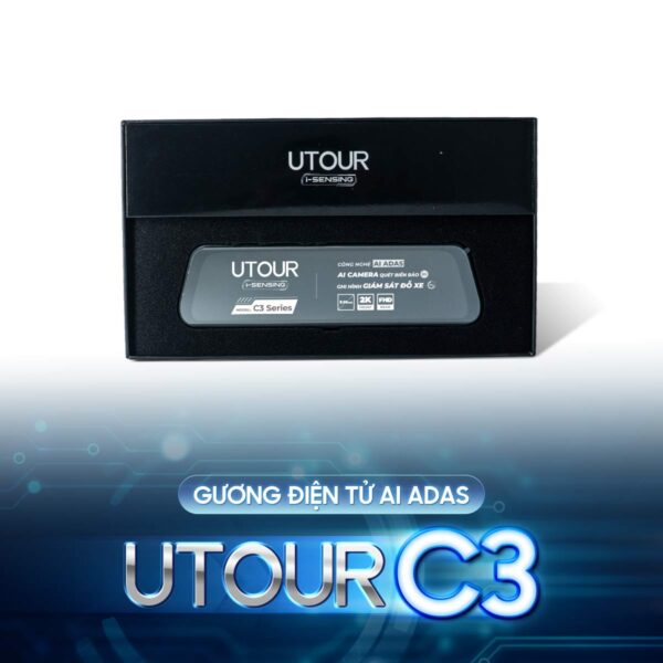 Hình ảnh xe Gương điện tử AI ADAS UTOUR C3