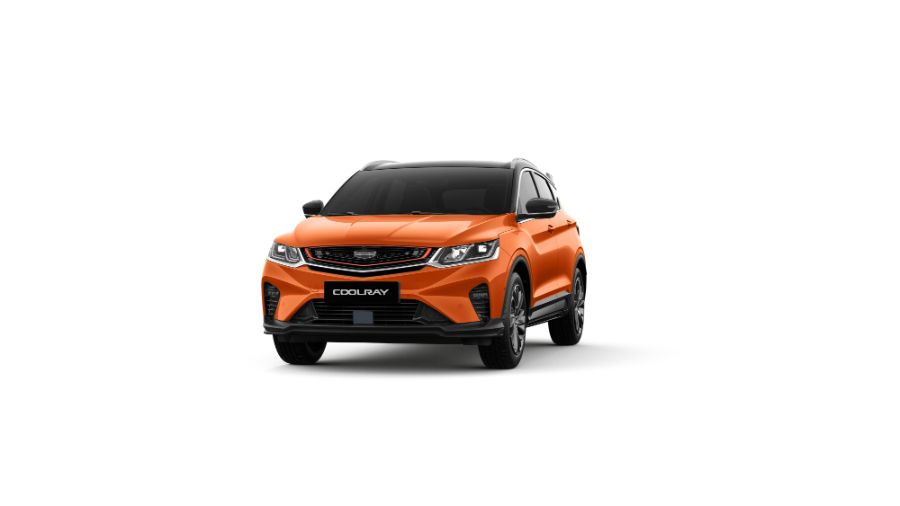 Hình ảnh xe GEELY COOLRAY FLAGSHIP 2025 MÀU CAM