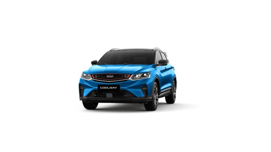 Hình ảnh xe GEELY COOLRAY FLAGSHIP 2025 MÀU XANH DƯƠNG