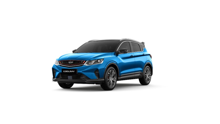 Hình ảnh xe GEELY COOLRAY FLAGSHIP 2025 MÀU XANH DƯƠNG