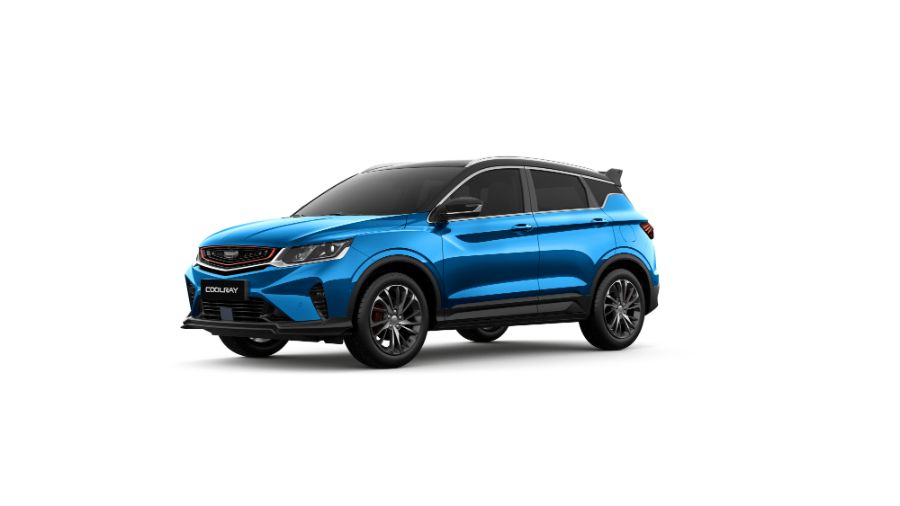 Hình ảnh xe GEELY COOLRAY FLAGSHIP 2025 MÀU XANH DƯƠNG
