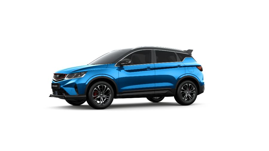 Hình ảnh xe GEELY COOLRAY FLAGSHIP 2025 MÀU XANH DƯƠNG
