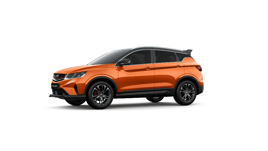 Hình ảnh xe GEELY COOLRAY FLAGSHIP 2025 MÀU CAM