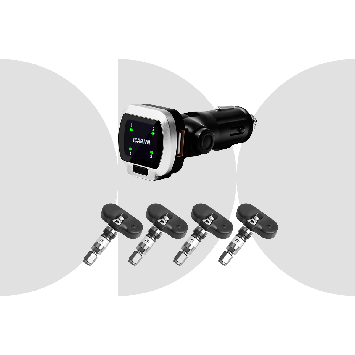 Hình ảnh xe Cảm biến áp suất lốp ICAR Ellisafe C33