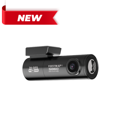 Hình ảnh xe Camera hành trình VIETMAP S860