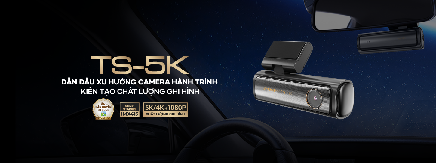 Hình ảnh xe CAMERA HÀNH TRÌNH VIETMAP TS-5K