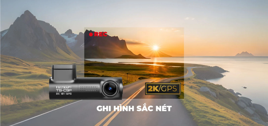 Hình ảnh xe CAMERA HÀNH TRÌNH VIETMAP TS-C9P