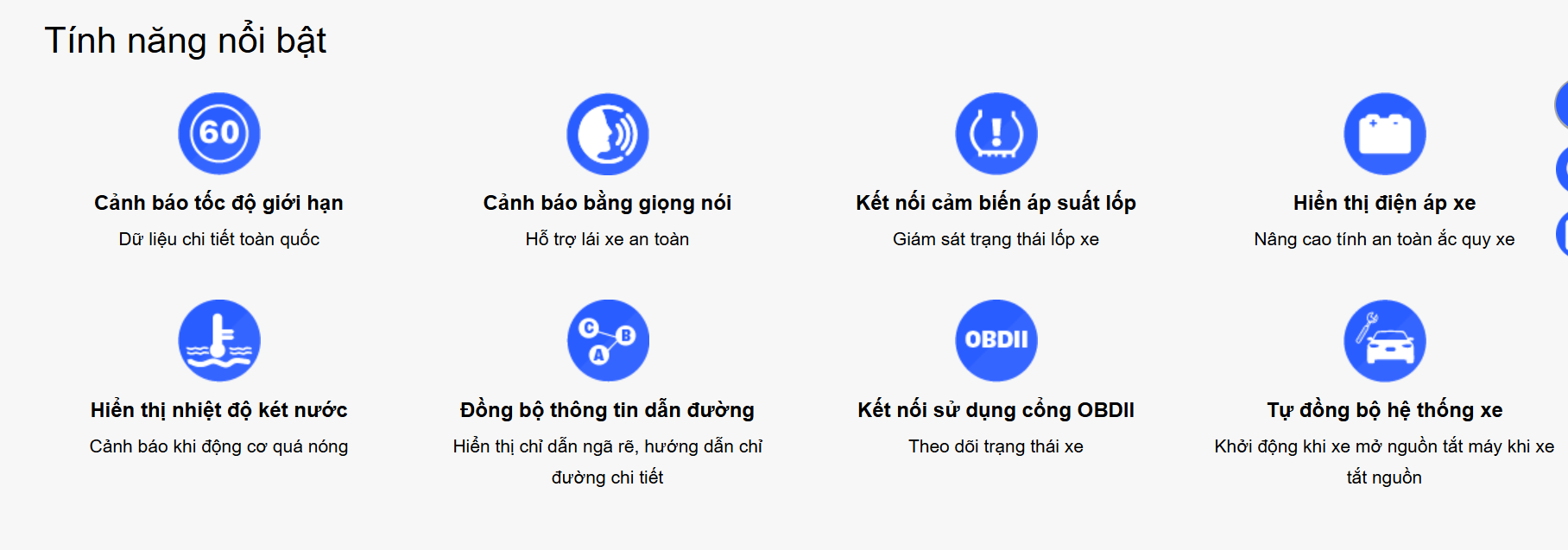 Hình ảnh xe VIETMAP HUD H1AS