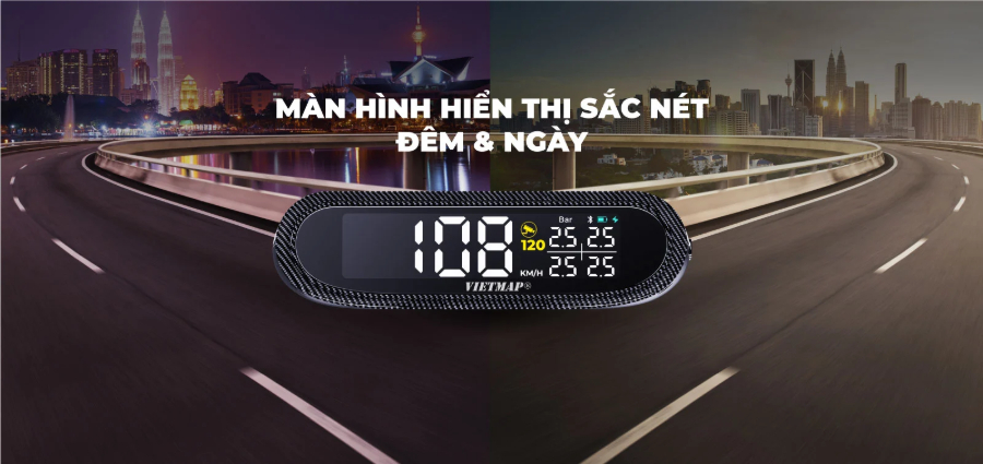 Hình ảnh xe Cảm Biến Áp Suất Lốp VIETMAP V3