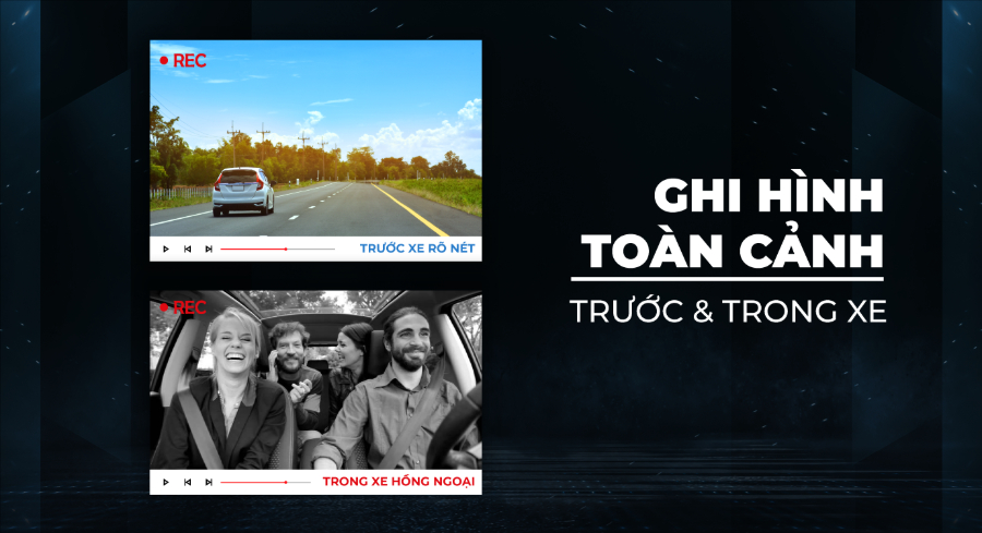 Hình ảnh xe CAMERA HÀNH TRÌNH VIETMAP VM300