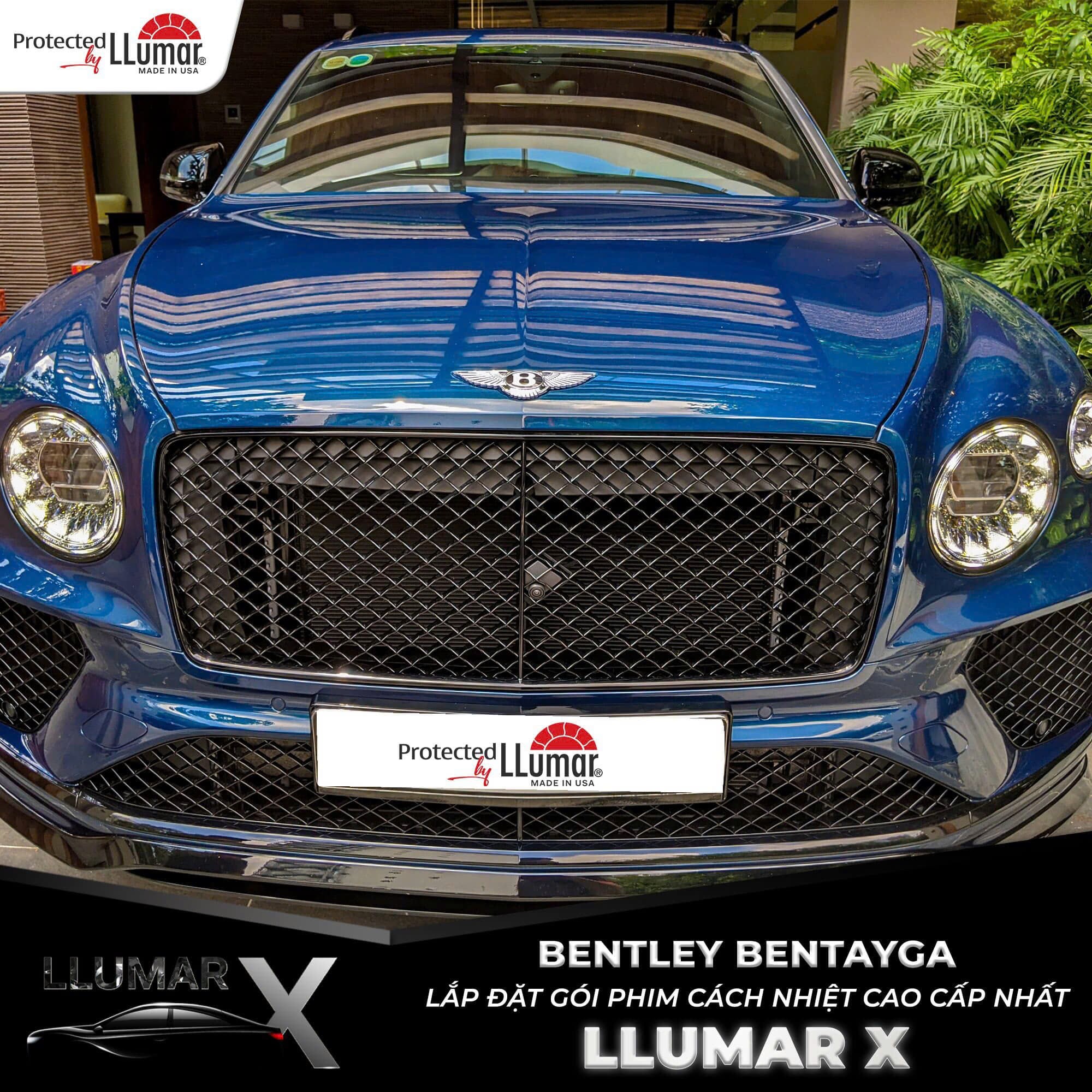 Hình ảnh xe Phim cách nhiệt LLumar - gói LLumar X - Nguyên xe 4 chỗ