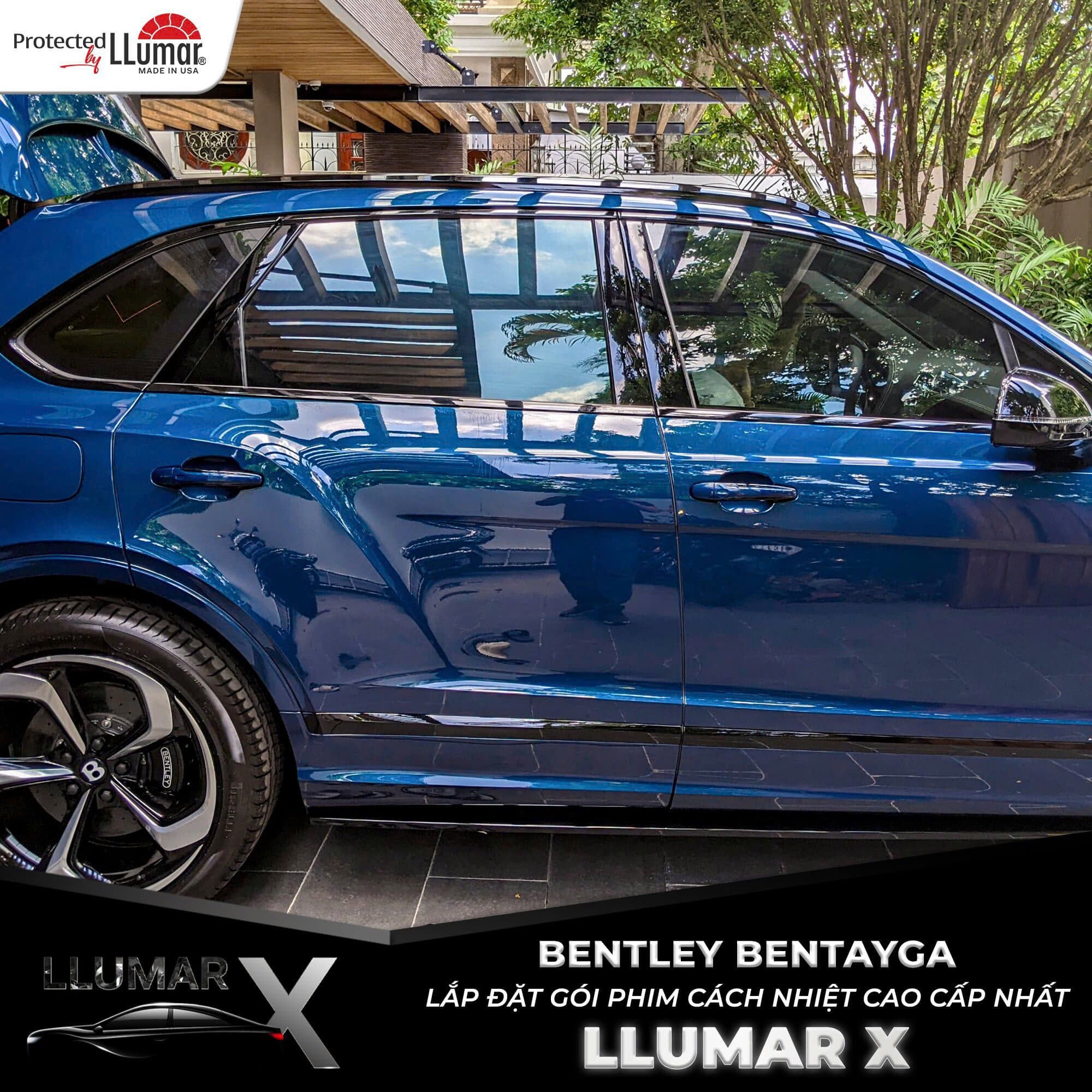 Hình ảnh xe Phim cách nhiệt LLumar - gói LLumar X - Nguyên xe 4 chỗ