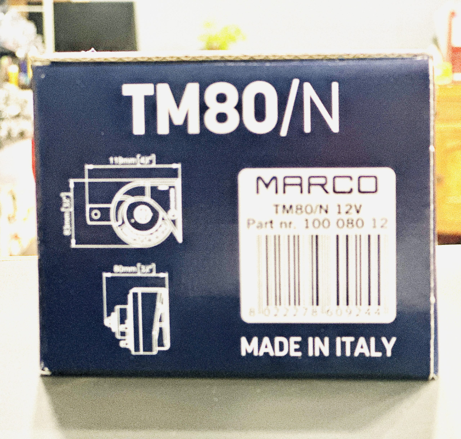 Hình ảnh xe Còi điện Marco - Made in Italia