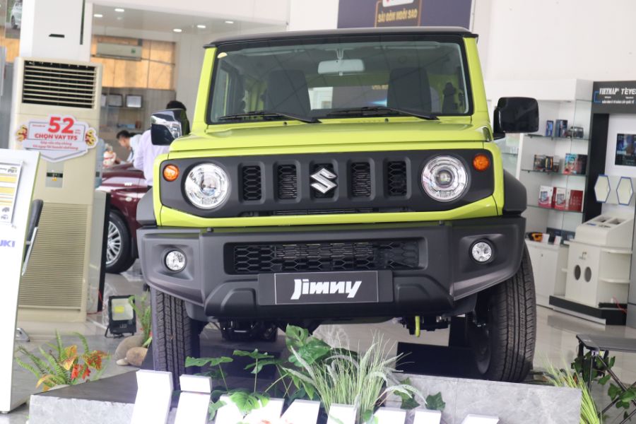 Hình ảnh xe SUZUKI JIMNY 2024 VÀNG NÓC ĐEN - CHUYÊN OFFROAD - 2 CẦU