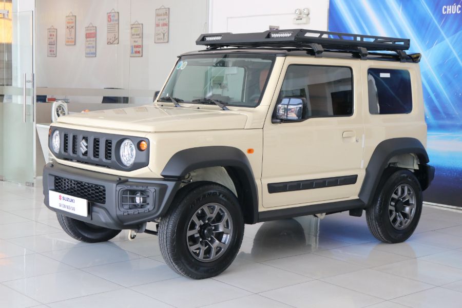 Hình ảnh xe SUZUKI JIMNY CHUYÊN OFFROAD - 2024 - MÀU TRẮNG NGÀ