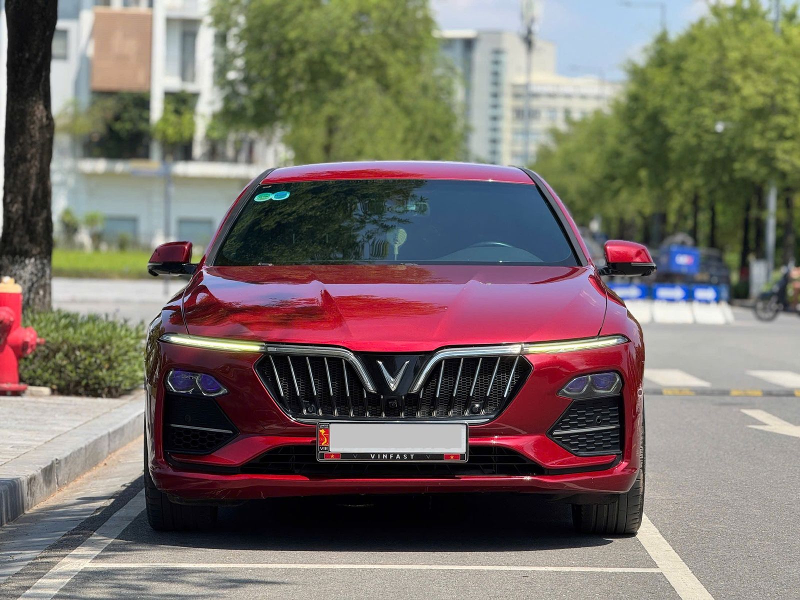 Hình ảnh xe Lux A Premium 2019 lên nhiều đồ chơi