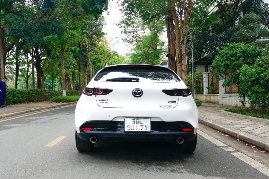 Hình ảnh xe MAZDA 3 SPORT TRẮNG 2020 - 78,000KM