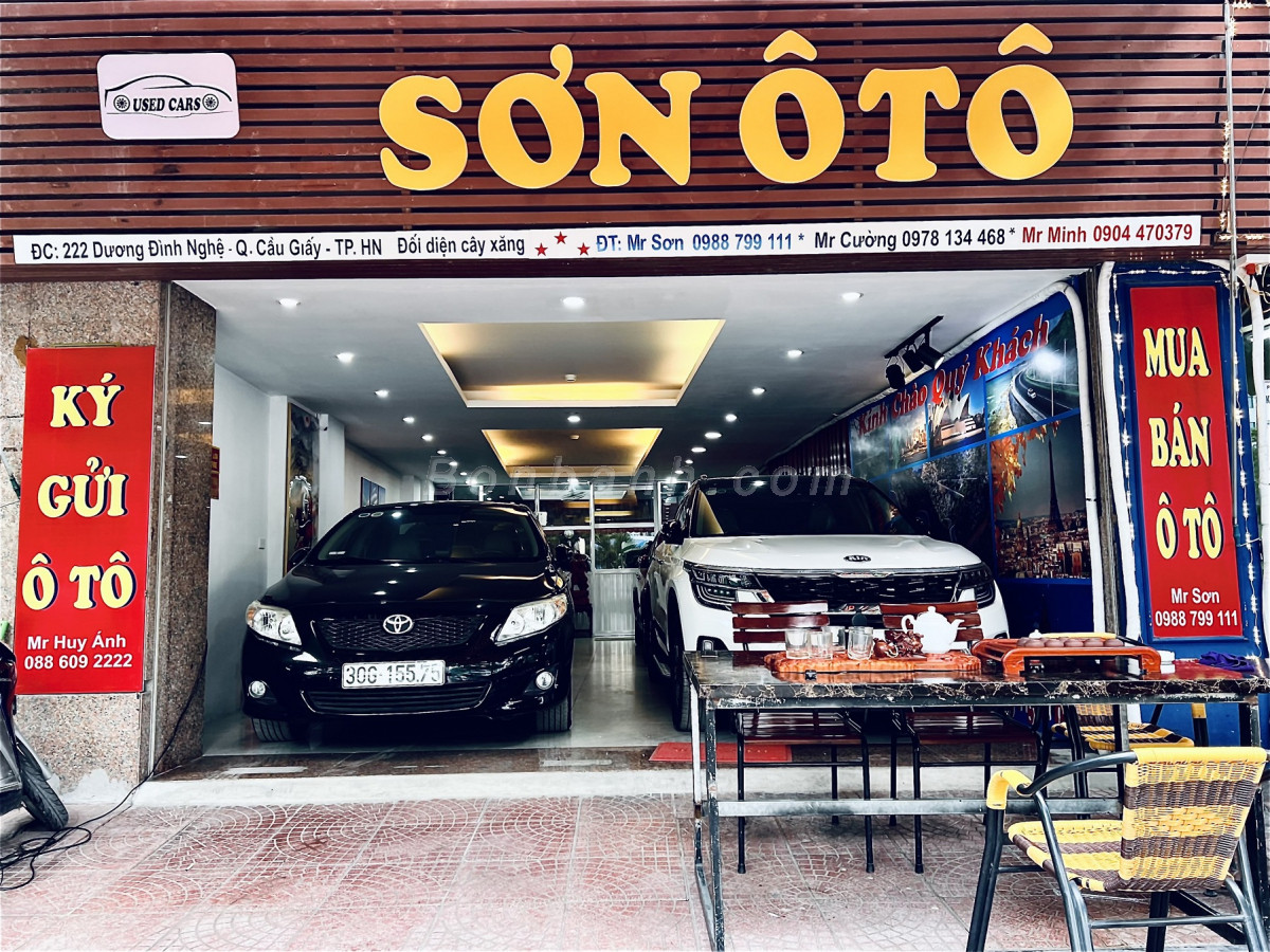 Banner cửa hàng SƠN Ô TÔ