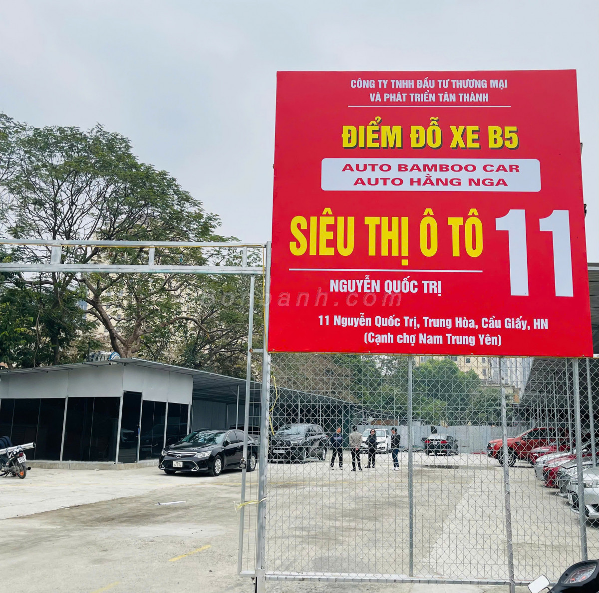 Banner cửa hàng SIÊU THỊ Ô TÔ 11