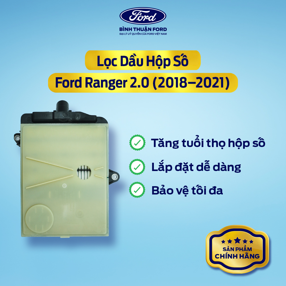 Hình ảnh xe Lọc Dầu Hộp Số Ô tô - Ford Ranger 2.0 (2018–2021) – Bảo Vệ Hộp Số, Duy Trì Hiệu Suất