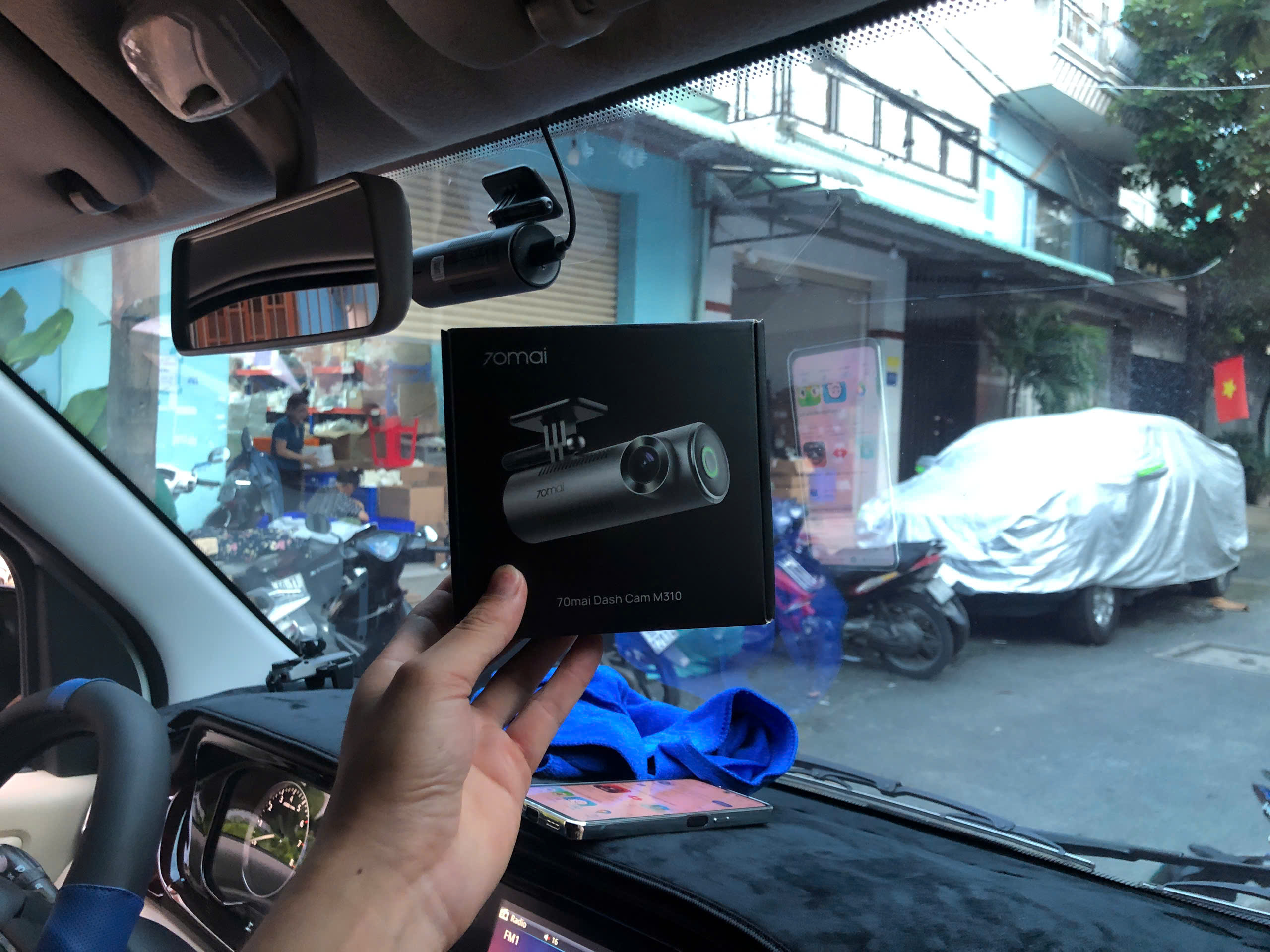 Hình ảnh xe Camera hành trình 70mai M310 ghi hình 2K giá rẻ